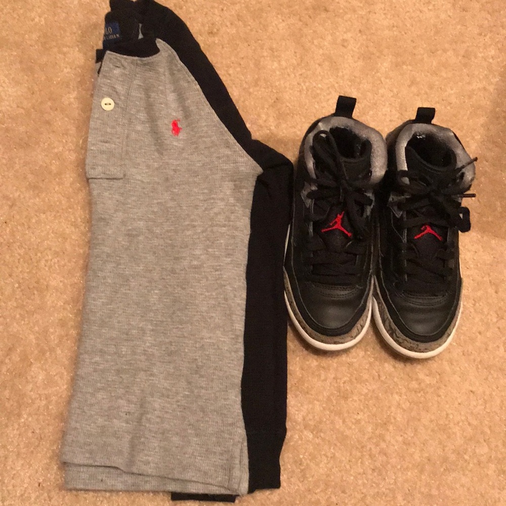 AUTHENTIC RALPH LAUREN POLO shirt & Jordans